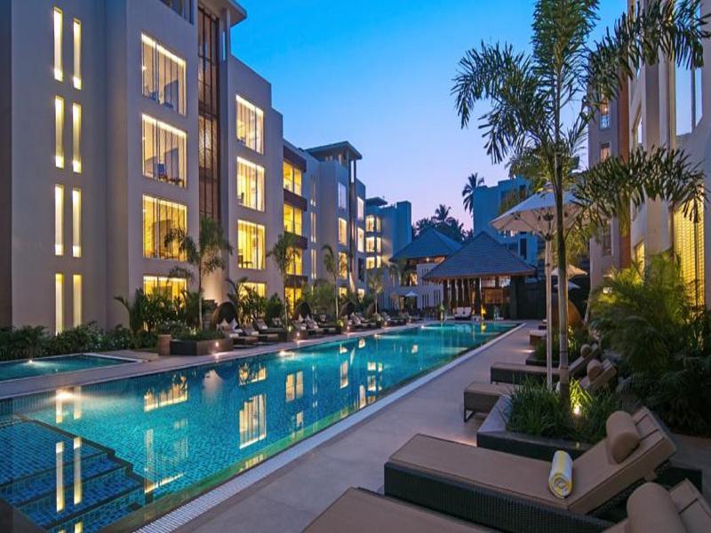 Hard Rock Hotel Goa Calangute Esterno foto The pool at the hotel