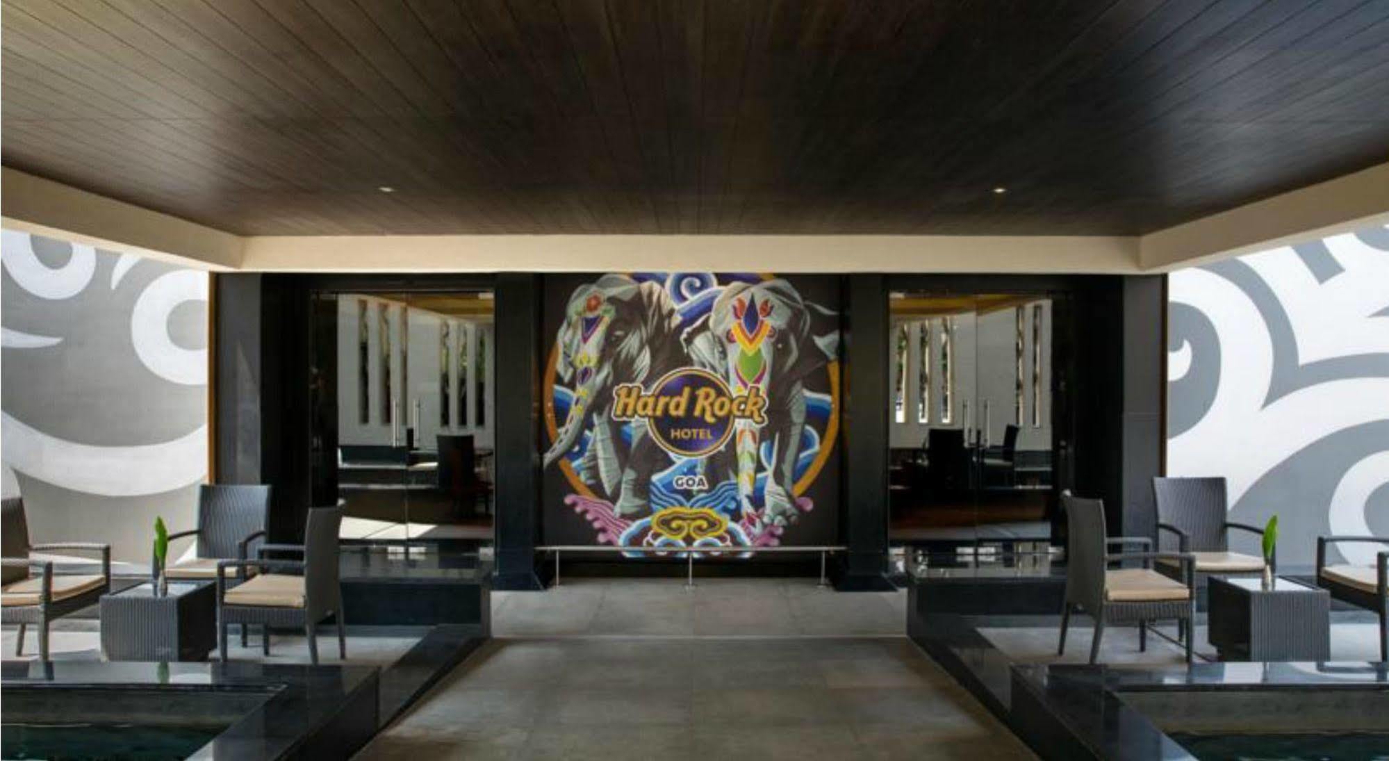 Hard Rock Hotel Goa Calangute Esterno foto Hard Rock Hotel lobby