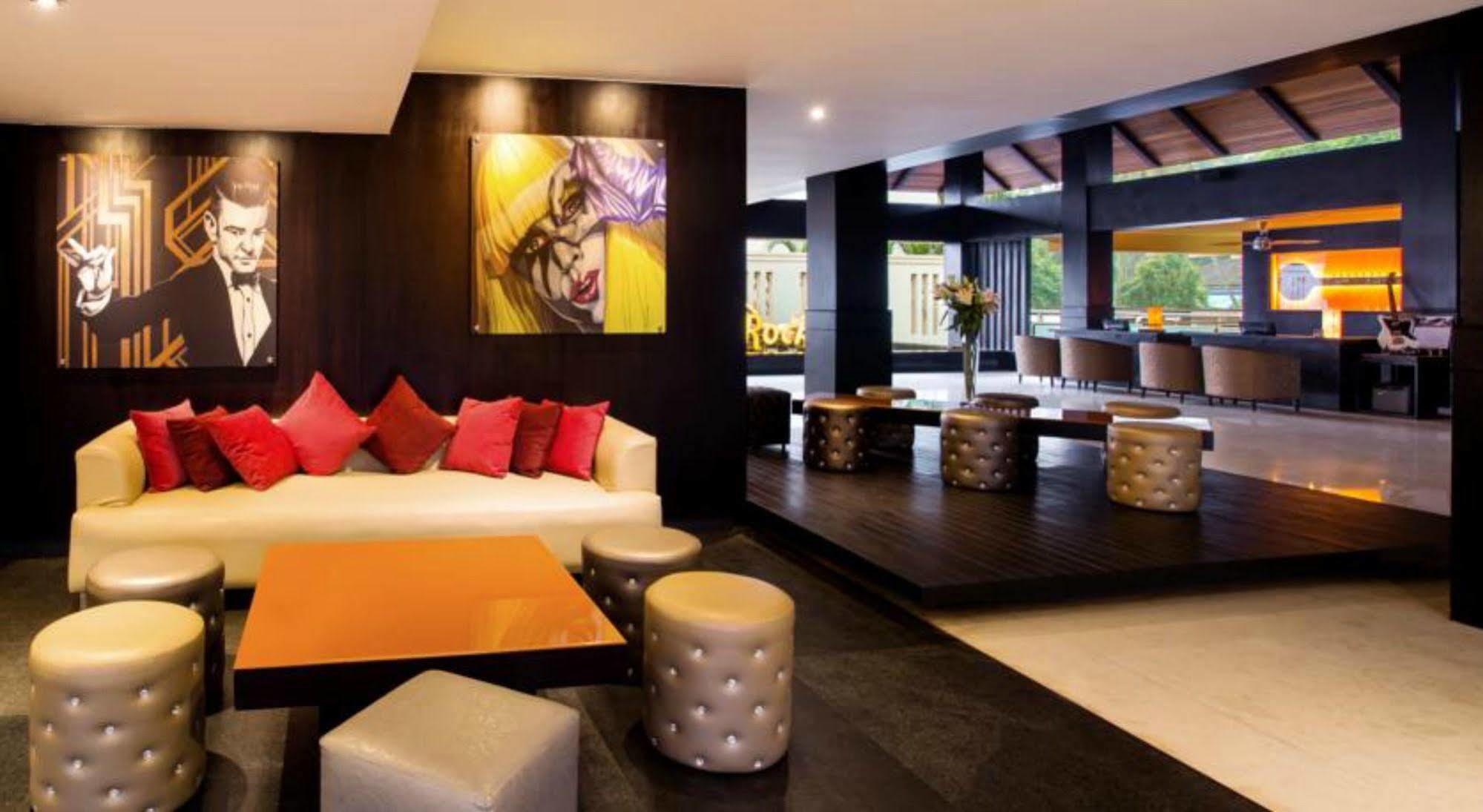 Hard Rock Hotel Goa Calangute Esterno foto The lobby of the hotel